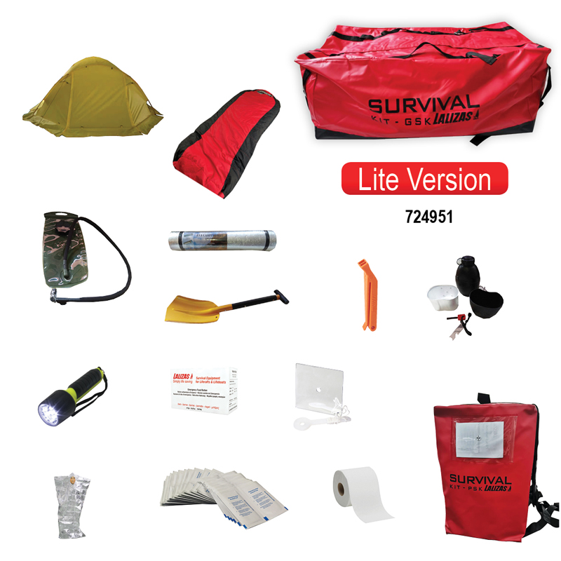 [724951] LALIZAS Kit za preživljavanje (6 os.) Lite verzija image