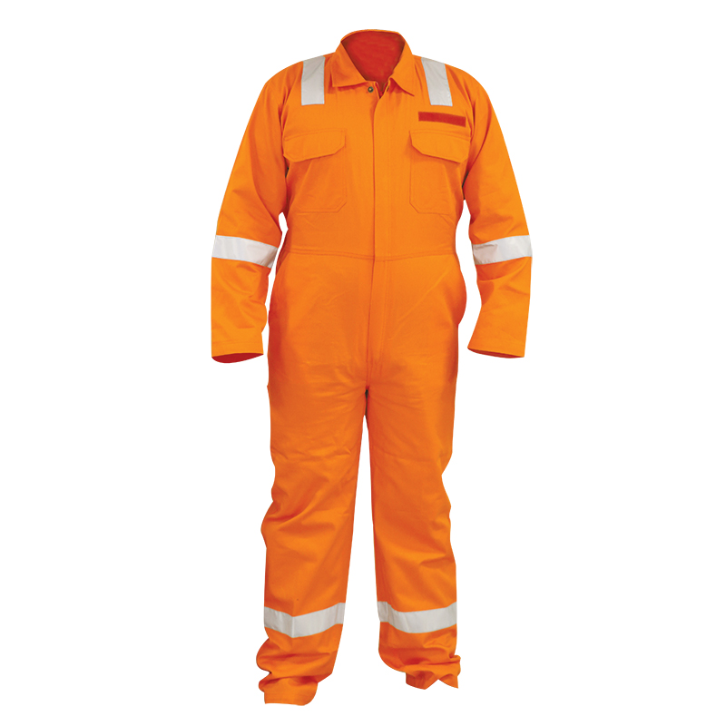 [72637] Workwear coverall, orange, cotton 200gsm, size Small image