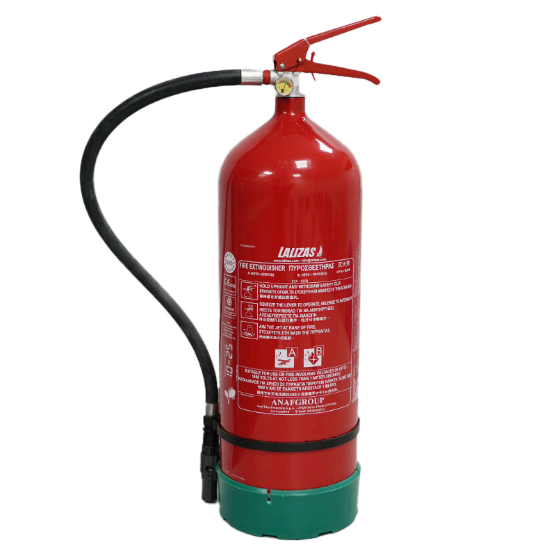 [75939] LALIZAS Fire Extinguisher PFAS Free Foam, 9L,Stored Pressure, w/wall bracket,SOLAS/MED(EN,GR,CN) image
