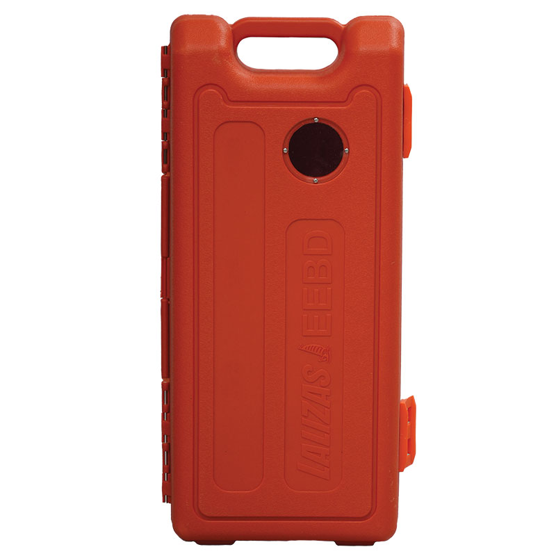 [76102] LALIZAS Hard Case for EEBD, w/Transparent Window, Polyethylene, Orange image