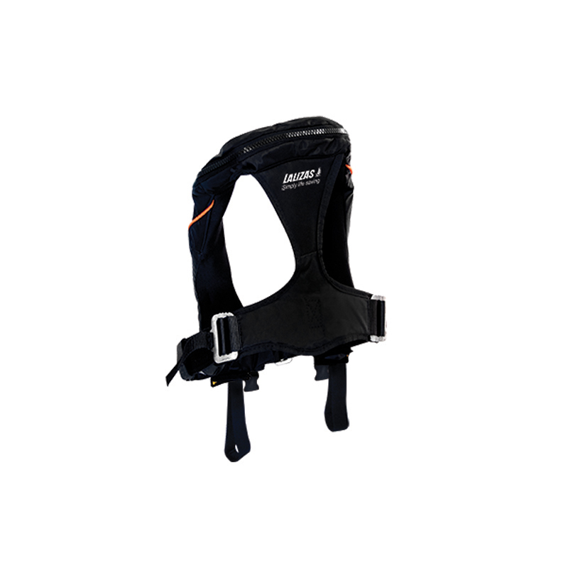 Theta Inflatable Lifejacket, Auto, Adult, 290N, ISO 12402-2 with spray hood & double crotch image #2