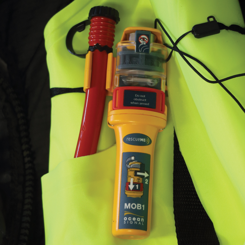 Theta Inflatable Lifejacket Auto, 290N, ISO 12402-2  with Ocean Signal MOB1, set image #1