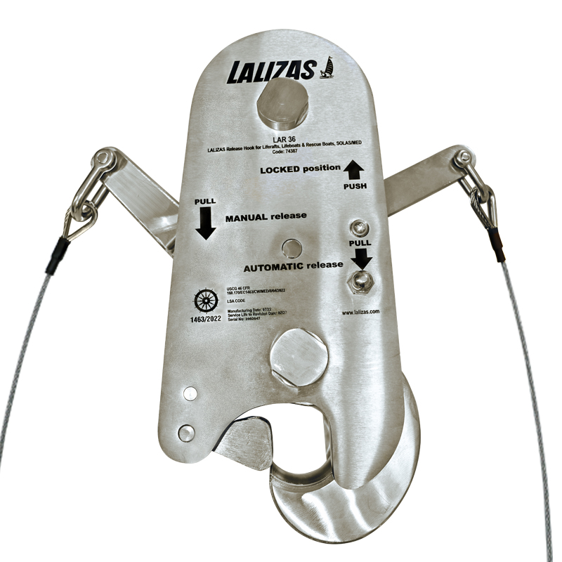 LALIZAS Release Hook LAR 36, SOLAS/MED image #1