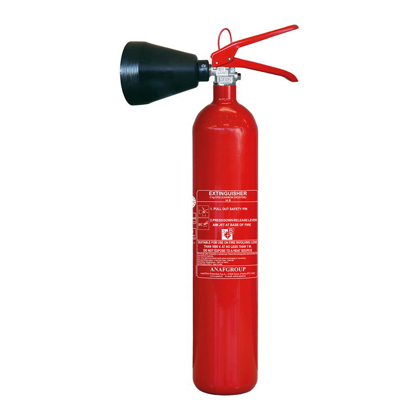 Fire Extinguisher CO2, 2 kg, SOLAS/MED (EN) image #1