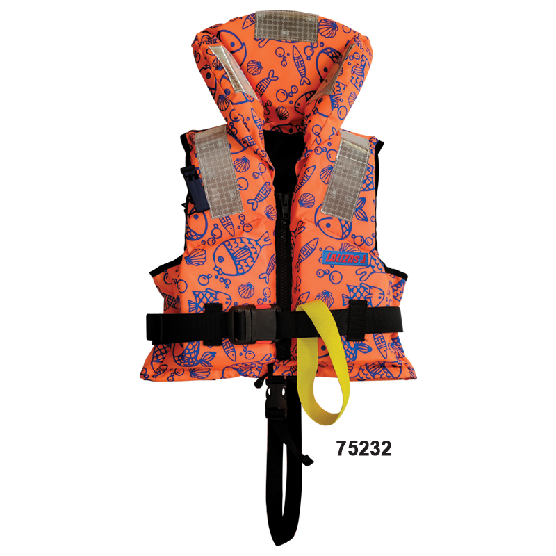 LALIZAS Lifejackets 150N, ISO 12402-3:2020 Fluo Orange with Aquatic Pattern image #1