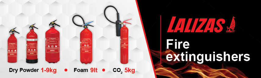ANTIPIROS trusts LALIZAS for Fire Extinguishers that meet the most challenging needs!