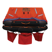 [79867] LALIZAS Liferaft SOLAS OCEANO,Throw-overboard Type,6 prs,canister (A) image