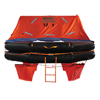 [79882] LALIZAS Liferaft SOLAS OCEANO, Throw-overboard Type,12 prs, flat pack (A) image