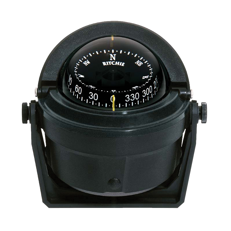 Compass Voyager B-81, w/,bracket mount,black image