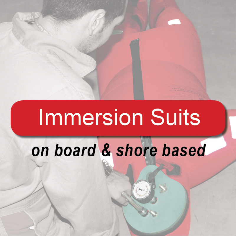 Immersion Suits - on board & shore based image