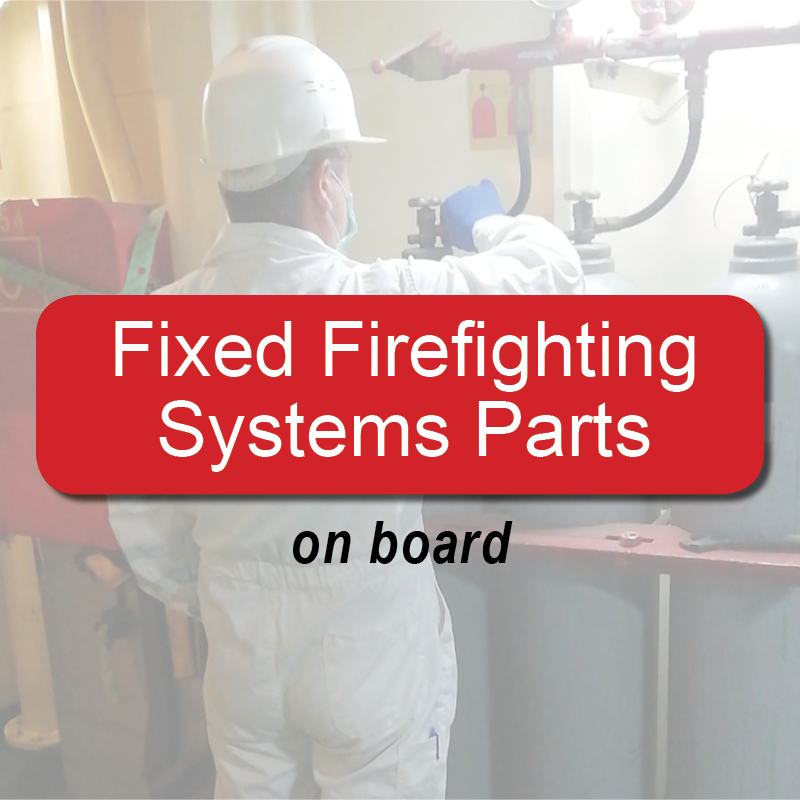 Fixed firefighting systems parts - on board image