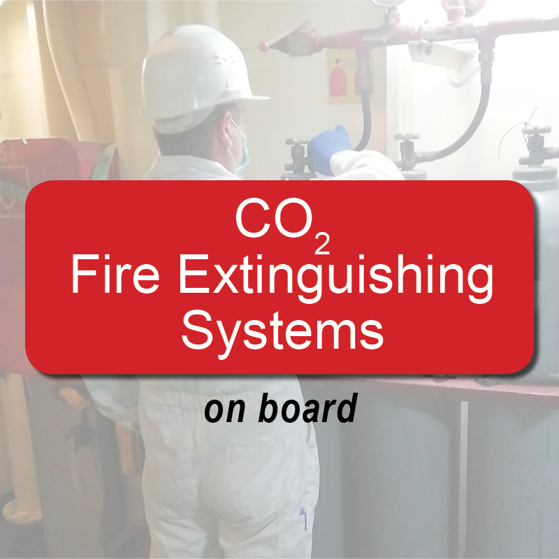 CO2 fire extinguishing systems - on board image