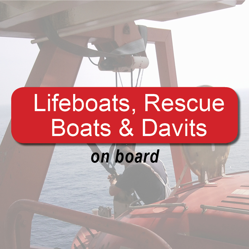 Lifeboats, Rescue boats & Davits - on board image