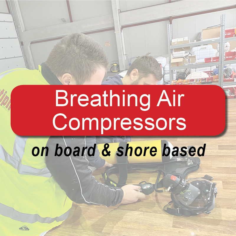 Breathing air compressors - on board & shore based image